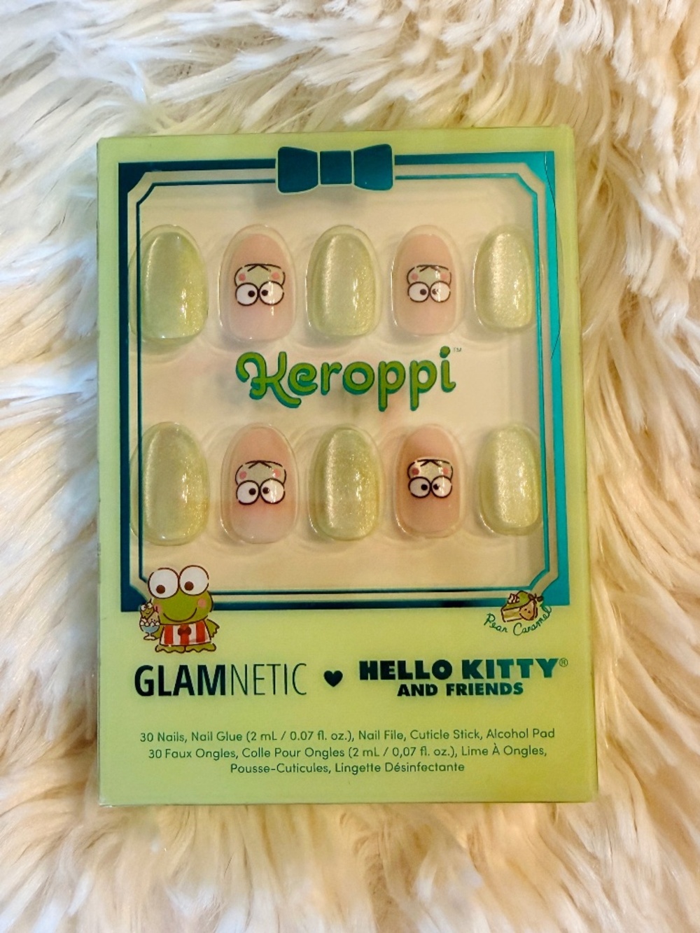 Glamnetic Press-On Nails - Keroppi (Sanrio)